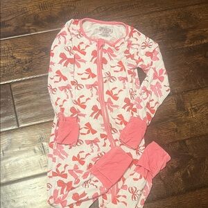 Pink Bow Kids Pajamas